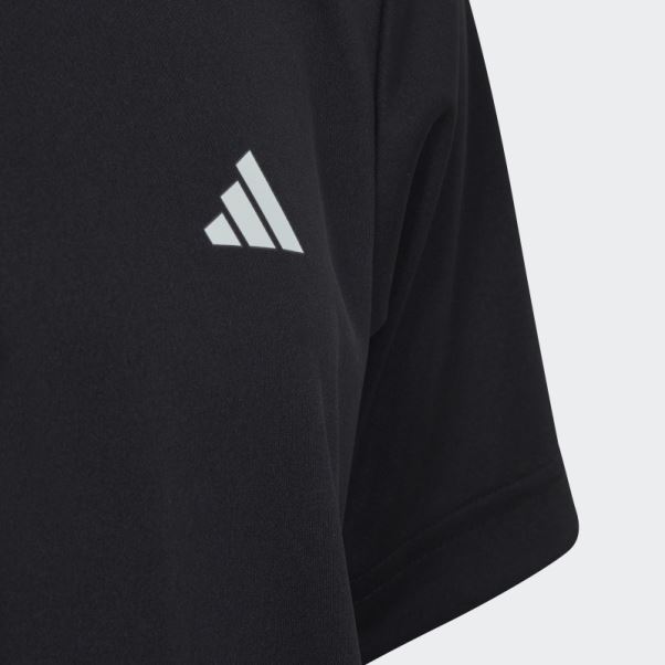 T-shirt Club Tennis 3 Bandes Noir Adidas