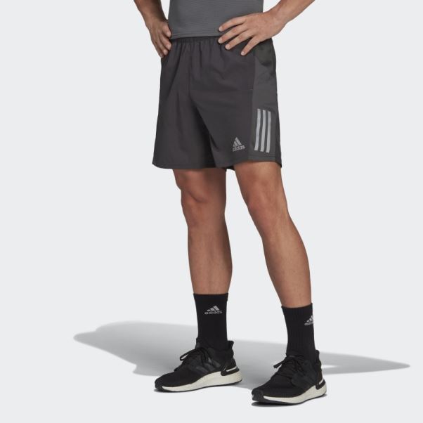 Posséder Le Short De Course Gris Adidas