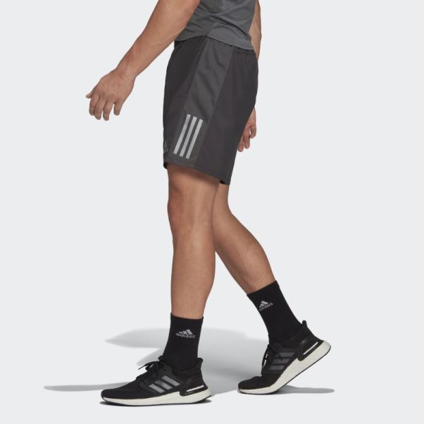 Posséder Le Short De Course Gris Adidas