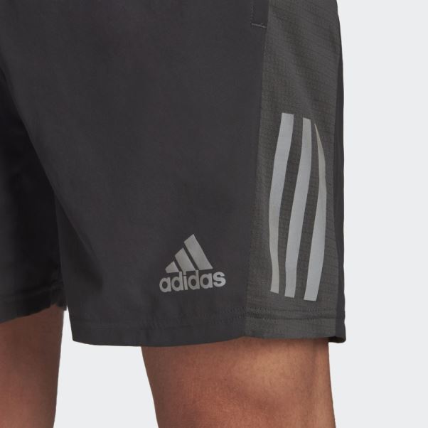 Posséder Le Short De Course Gris Adidas