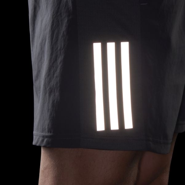 Posséder Le Short De Course Gris Adidas