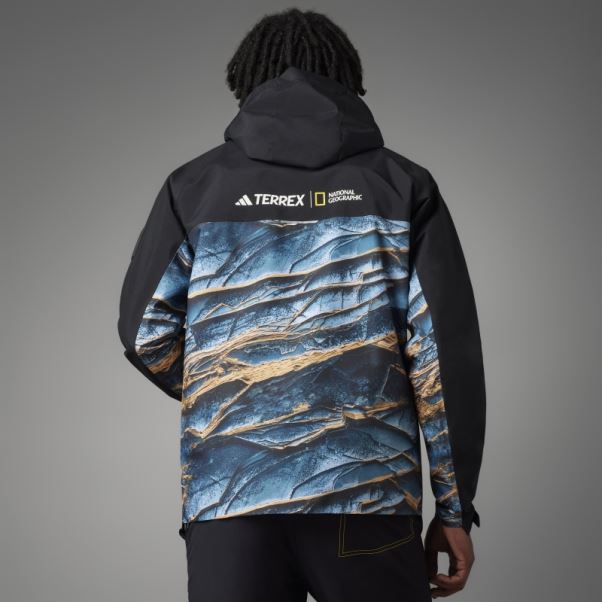 Veste Adidas National Geographic Rain.rdy Noire