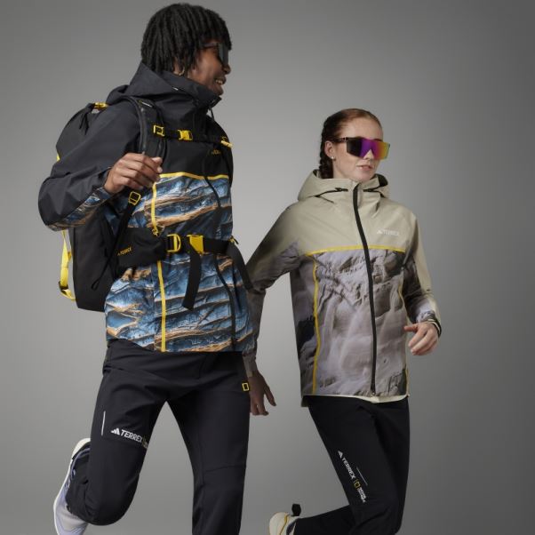 Veste Adidas National Geographic Rain.rdy Noire