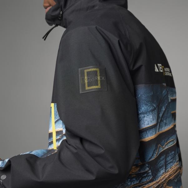 Veste Adidas National Geographic Rain.rdy Noire