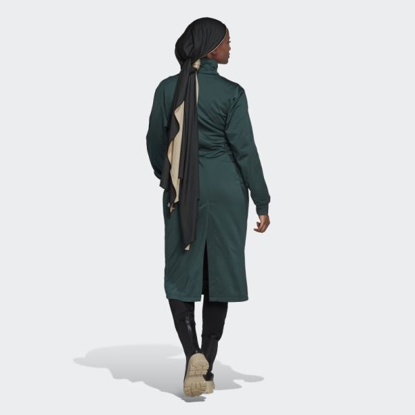 Veste De Survêtement à Lacets Always Original Vert Minéral Adidas