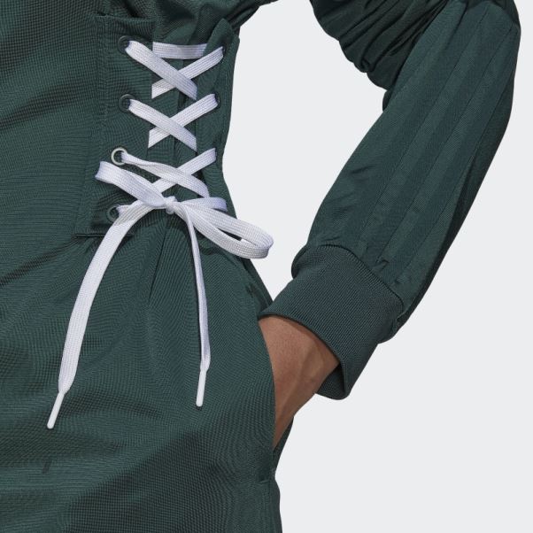 Veste De Survêtement à Lacets Always Original Vert Minéral Adidas
