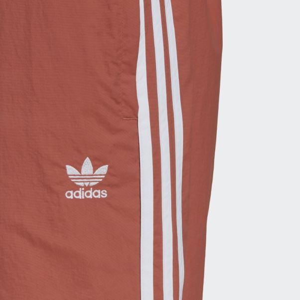 Short De Bain Adicolor 3 Bandes Adidas Terre