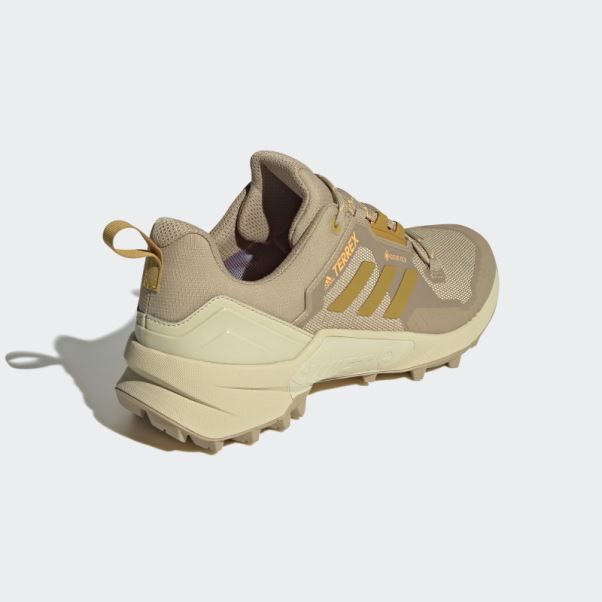 Chaussures De Randonnée Adidas Terrex Swift R3 Gore-tex Beiges