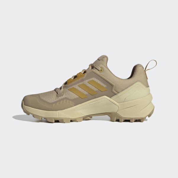 Chaussures De Randonnée Adidas Terrex Swift R3 Gore-tex Beiges