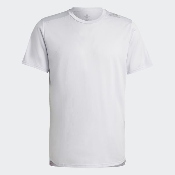 Conçu 4 T-shirt De Course Adidas Dash Gris