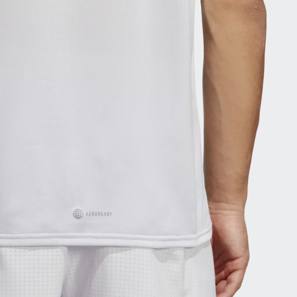 Conçu 4 T-shirt De Course Adidas Dash Gris