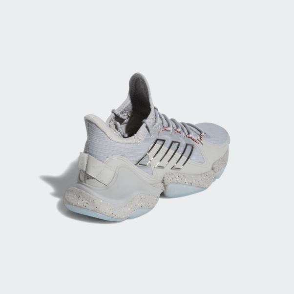 Chaussures Adidas Mahomes 1 Impact Flx Grises