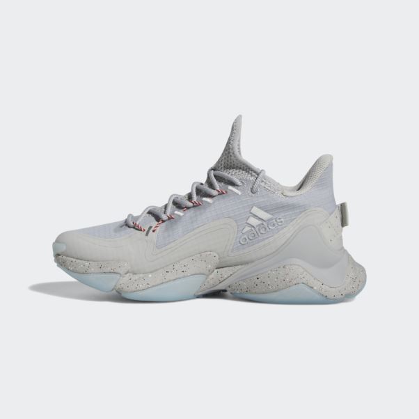 Chaussures Adidas Mahomes 1 Impact Flx Grises