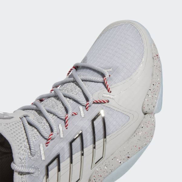 Chaussures Adidas Mahomes 1 Impact Flx Grises