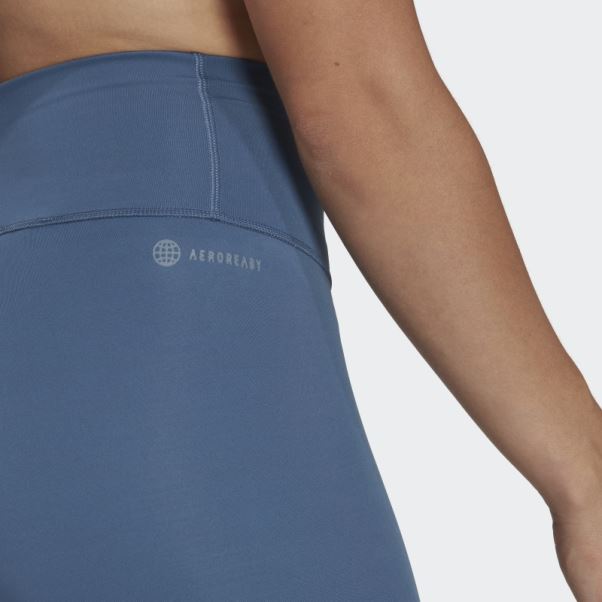 Legging Optime Training 7/8 Acier Adidas