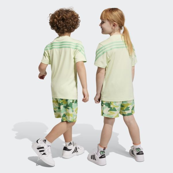 Ensemble T-shirt Et Short Adidas X Lego Play Halo