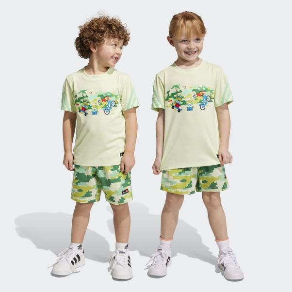 Halo Adidas X Lego Play T-shirt Et Short