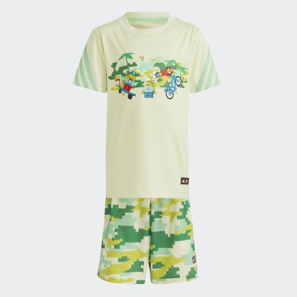 Halo Adidas X Lego Play T-shirt Et Short