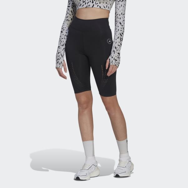 Adidas By Stella Mccartney Collants De Cyclisme D'entraînement Truepurpose Noir Fashion
