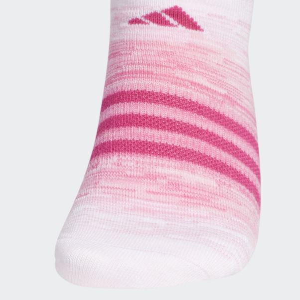 Chaussettes Invisibles Adidas Superlite Ombré Roses 6 Paires