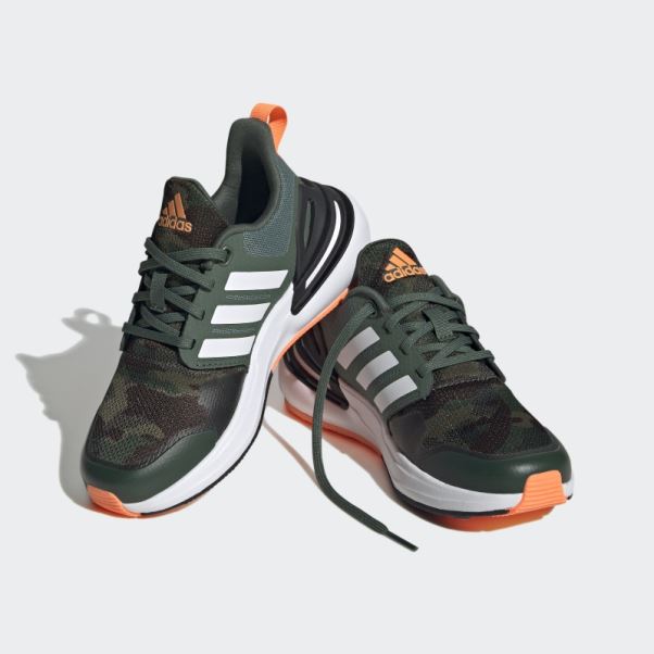 Adidas Rapidasport Bounce Sport Lace Chaussures Vert Oxyde