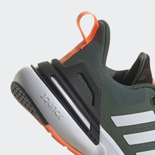 Adidas Rapidasport Bounce Sport Lace Chaussures Vert Oxyde