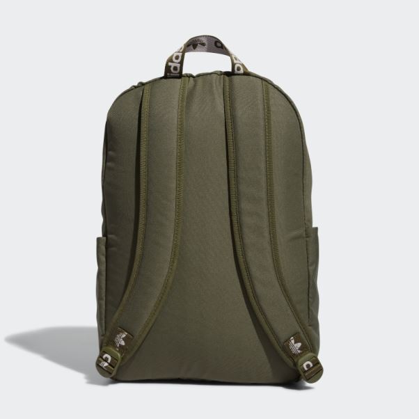 Sac A Dos Adicolor Olive Adidas