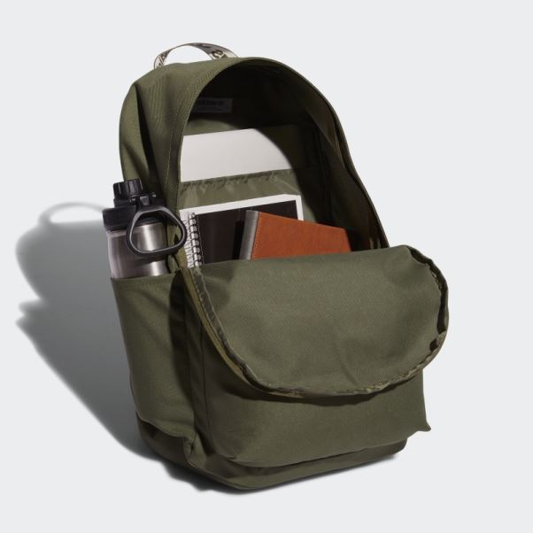Sac A Dos Adicolor Olive Adidas
