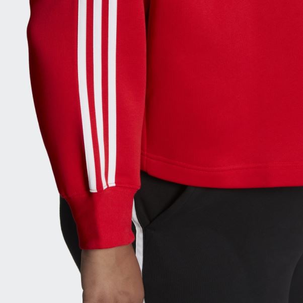 Sweat à Capuche Adicolor Classics (taille Plus) Rouge Adidas