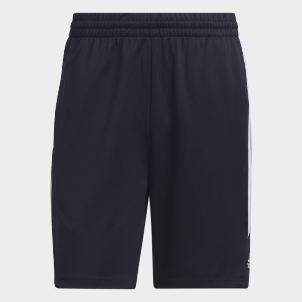 Short De Basketball Adidas Legends 3-stripes Encre Chaude