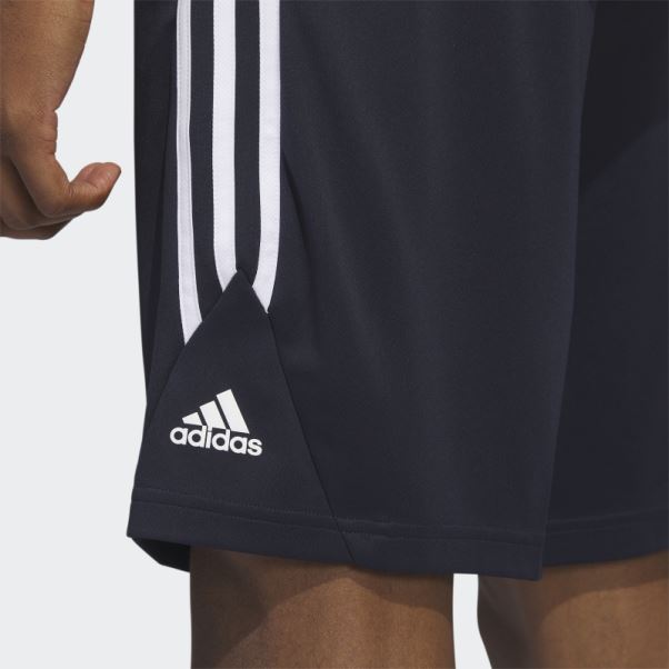 Short De Basketball Adidas Legends 3-stripes Encre Chaude