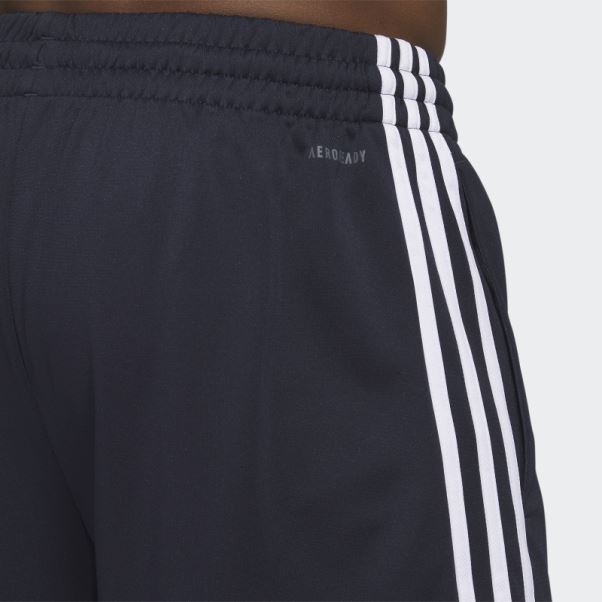 Short De Basketball Adidas Legends 3-stripes Encre Chaude