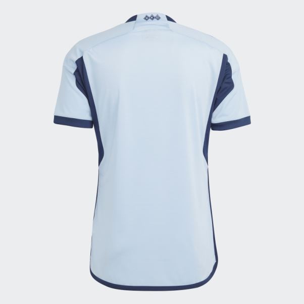 Maillot De Sport Kansas City 23/24 Authentique Domicile Adidas Glow Bleu