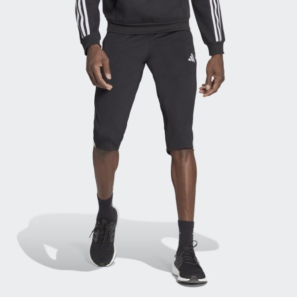 Pantalon Adidas Tiro 23 League 3/4 Noir