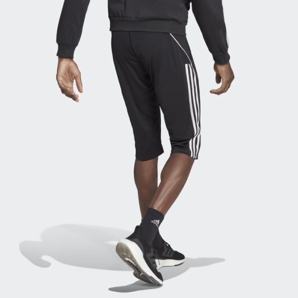 Pantalon Adidas Tiro 23 League 3/4 Noir