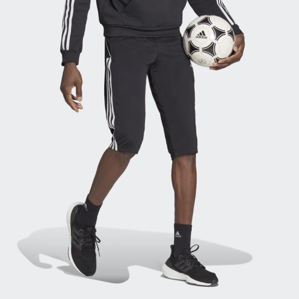 Pantalon Adidas Tiro 23 League 3/4 Noir
