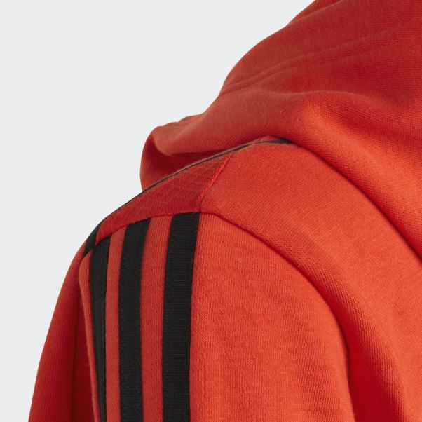 Sweat à Capuche Adidas X Lego Orange Vif