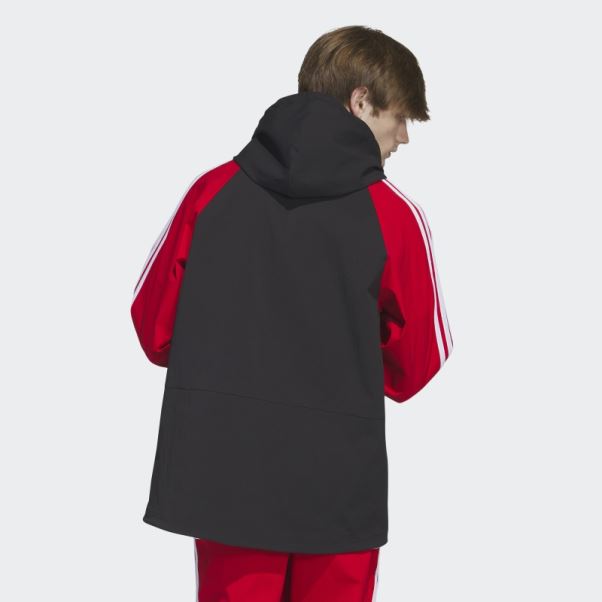 Coupe-vent à Capuche Sst Noir Adidas