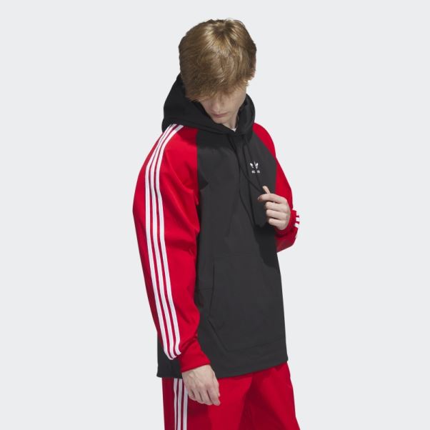 Coupe-vent à Capuche Sst Noir Adidas