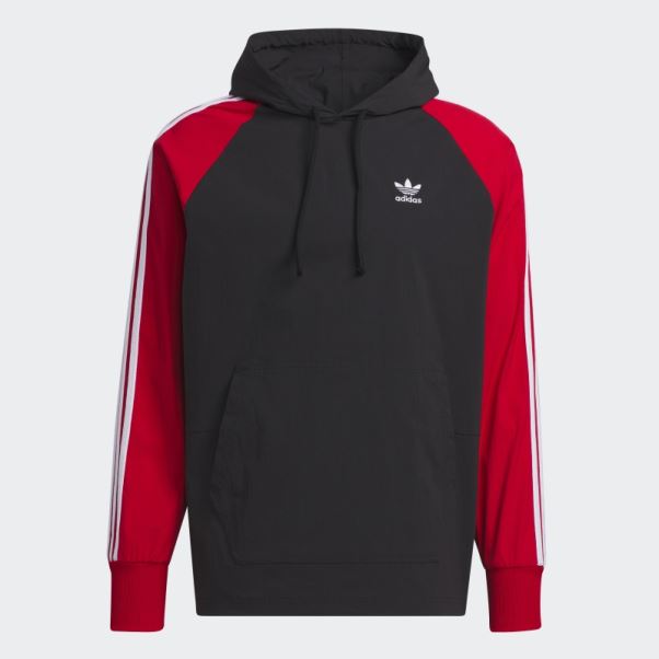 Coupe-vent à Capuche Sst Noir Adidas