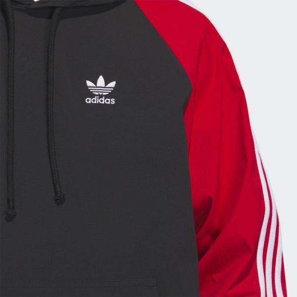 Coupe-vent à Capuche Sst Noir Adidas