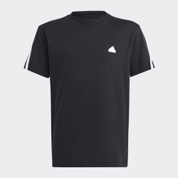 Tee Shirt Adidas Future Icon 3 Bandes Blanc