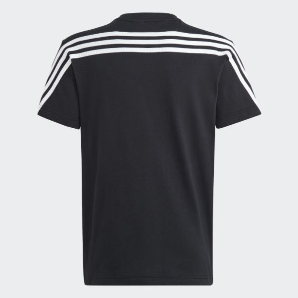 T-shirt Adidas Future Icon Noir à 3 Bandes