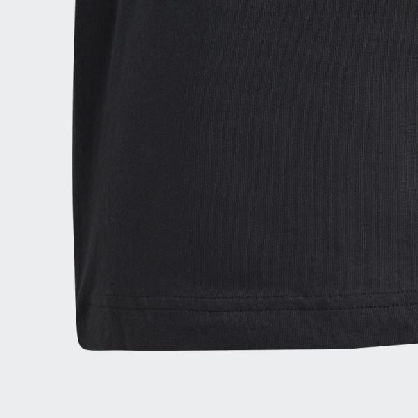 T-shirt Adidas Future Icon Noir à 3 Bandes