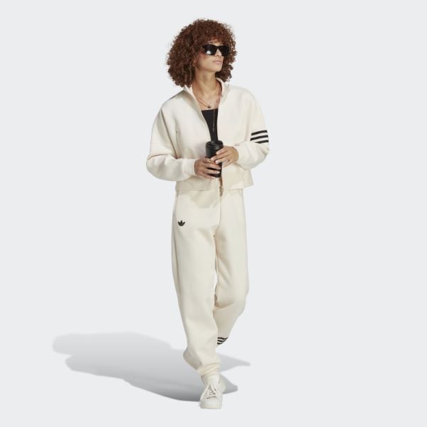 Sweat Adicolor Neuclassics Blanc Adidas