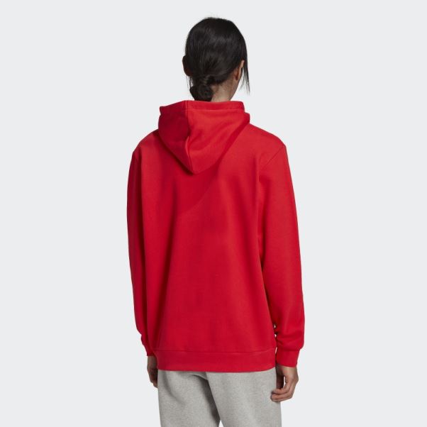 Sweat à Capuche Adicolor Classics Trèfle Rouge Adidas