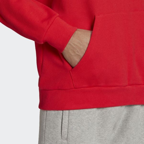 Sweat à Capuche Adicolor Classics Trèfle Rouge Adidas