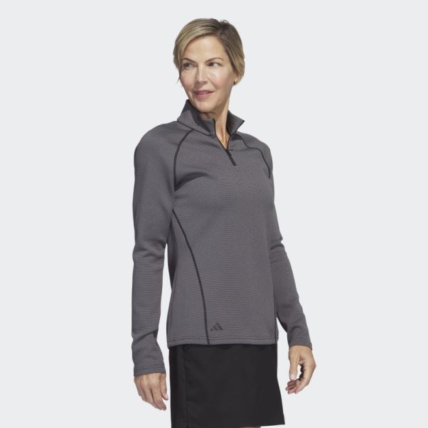 Pull De Golf Adidas 1/4-zip Noir