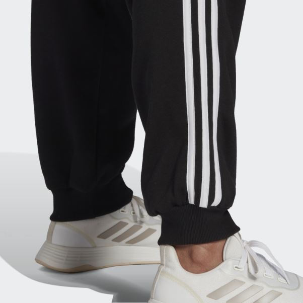 Pantalon Adidas Essentials Studio Lounge 3 Bandes Noir