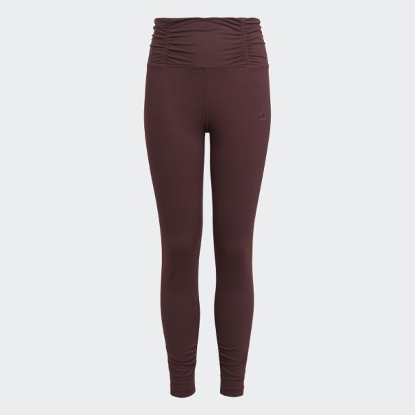 Collants De Yoga Aeroready 7/8 Adidas Bordeaux